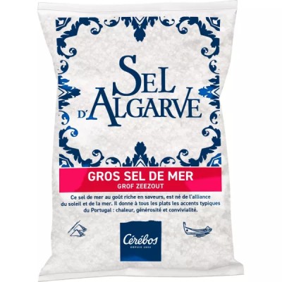 Gros sel d'Algarve 1Kg - CEREBOS