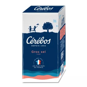 Gros sel iodé étui verseur 1 kg - CÉRÉBOS