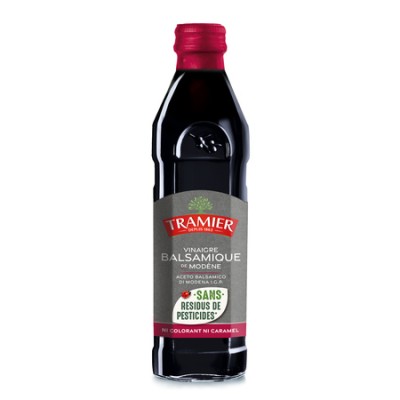 Vinaigre balsamique de Modène sans résidus de pesticides - TRAMIER