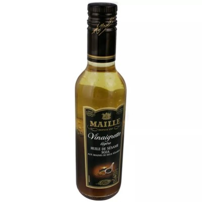 Vinaigrette Légère à l'Huile de Sésame et Soja, 36cl - MAILLE