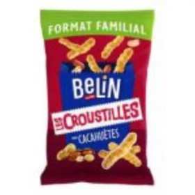 Biscuits Apéritifs aux Cacahuètes Les Croustilles, 138g - BELIN