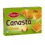 Biscuits Apéritifs Gaufrettes Saveur Gouda Canasta 75 g - DELACRE