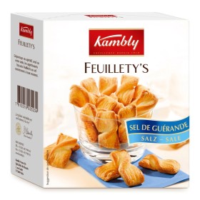 Biscuits apéritifs sel de Guérande 80 g - KAMBLY
