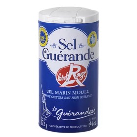 Sel Marin Moulu Label Rouge, 125g - LE GUÉRANDAIS