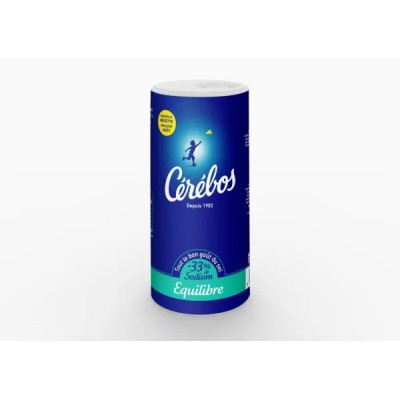 Sel Equilibré à 33% de Sodium, 350g - CÉRÉBOS