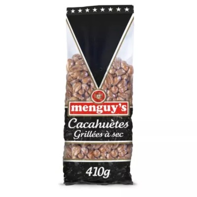 Cacahuètes grillées à sec 410 g - MENGUY'S