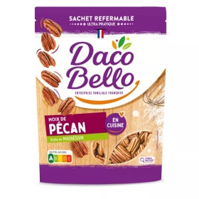 Noix de pécan décortiquées riches en magnésium sachet refermable 125 g - DACO BELLO