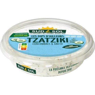 Tzatziki concombres et aneth 170 g - ENSOLEIL'ADE