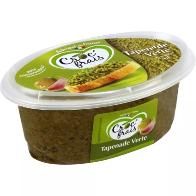 Tapenade Verte 150 g - CROC'FRAIS
