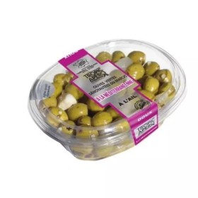 Olives Vertes à la Méditerranéenne 200g - TROPIC APERO