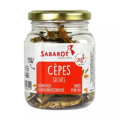 Champignons cèpes 40g - SABAROT