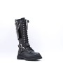 Boot in mixed materials for fall and winter