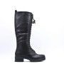 Faux leather boot