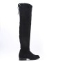 Boot in mixed materials for fall and winter