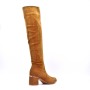 Faux suede boot