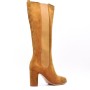 Faux suede boot