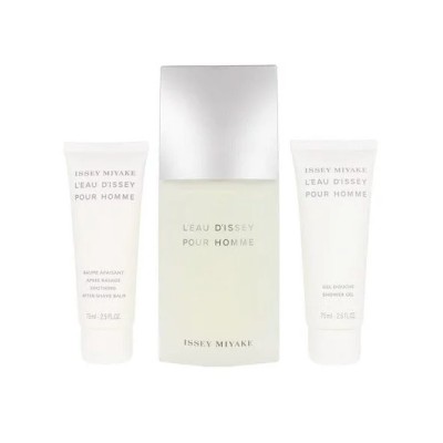 Men's Perfume Set L'eau D'Issey ISSEY MIYAKE EDT 3PCS