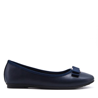 Ballerine confort en simili cuir