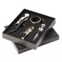 4-piece designer wine set in black box