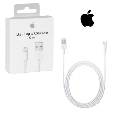 APPLE Lightning to USB cable 2 Meter in blister