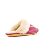 Women's fur-lined slipper