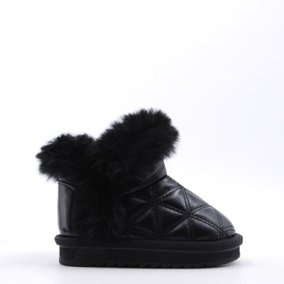 Children's faux leather ankle boot