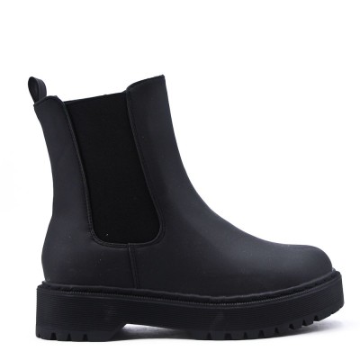 Children's faux leather ankle boot