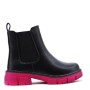 Children's faux leather ankle boot