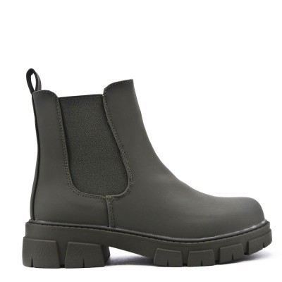 Children's faux leather ankle boot