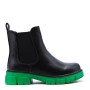 Children's faux leather ankle boot