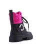 Children's faux leather ankle boot