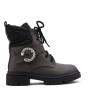 Children's faux leather ankle boot