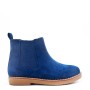 Children's ankle boot in mixed materials