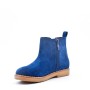 Children's ankle boot in mixed materials