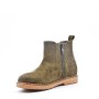 Children's ankle boot in mixed materials