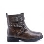 Children's faux leather ankle boot