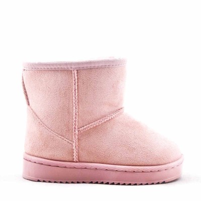 Girls' faux suede ankle boots