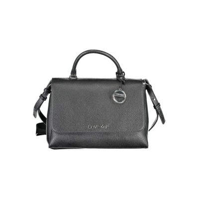 Bolso de hombro Calvin Klein Sided Top Handle negro