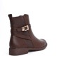 Large sizes-Faux leather ankle boot