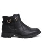 Large sizes-Faux leather ankle boot