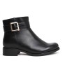 Large sizes-Faux leather ankle boot