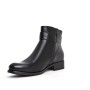 Large sizes-Faux leather ankle boot