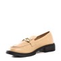 Faux leather derby for women