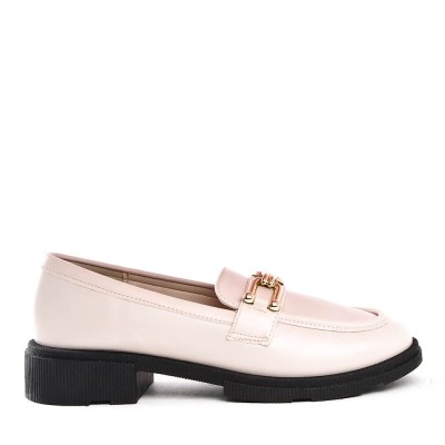 Derby en simili Cuir pour femme