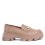 Derby en simili Cuir pour femme