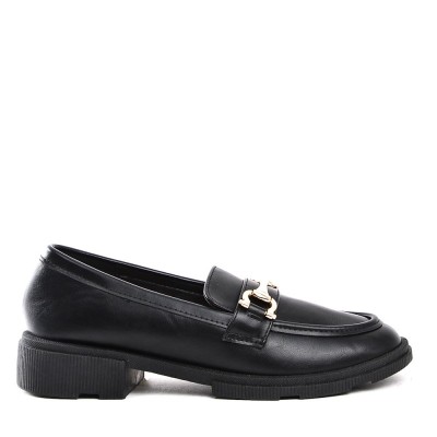 Derby en simili Cuir pour femme