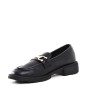 Derby en simili Cuir pour femme