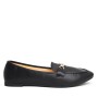 Large sizes-Faux leather derby for women