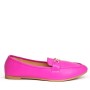 Large sizes-Faux leather derby for women