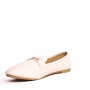 Large sizes-Faux leather derby for women